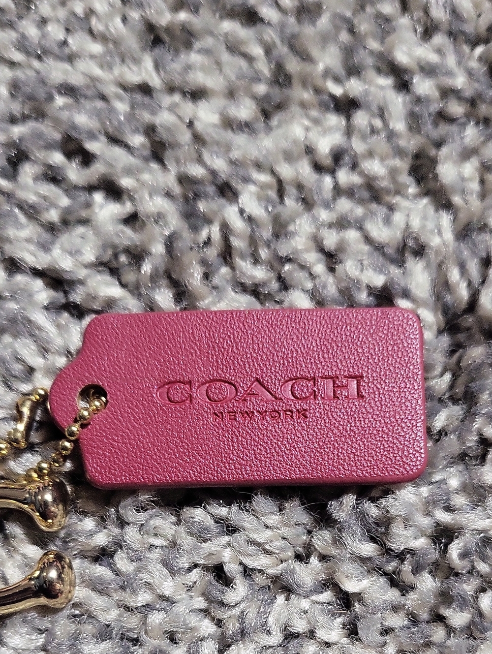 Small Coach Keychain - Picture 3 of 3